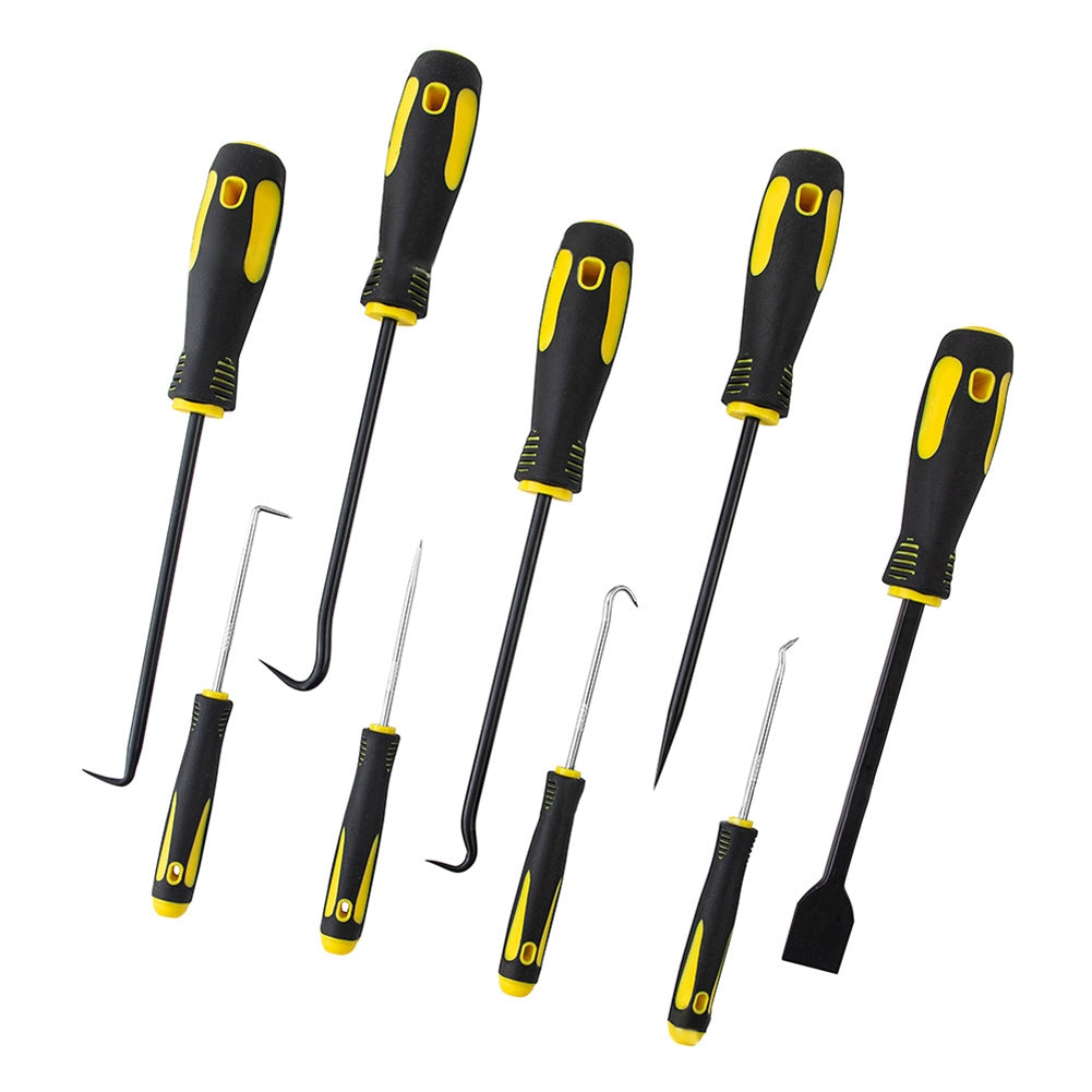 9pcs Oil Seal O-rings Removal Tool Screwdriver Automotive Electronic Precision Hooks Puller Auto Repair Tool red - Premium Scratch Repair from Rapidvehicles - Just $37.99! Shop now at Rapidvehicles