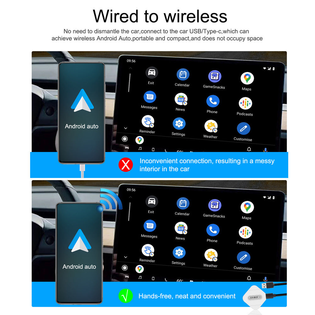 Car Wireless Adapter Compatible for Android Wire-Controlled to - Premium Other Car Electronics from Rapidvehicles - Just $74.99! Shop now at Rapidvehicles