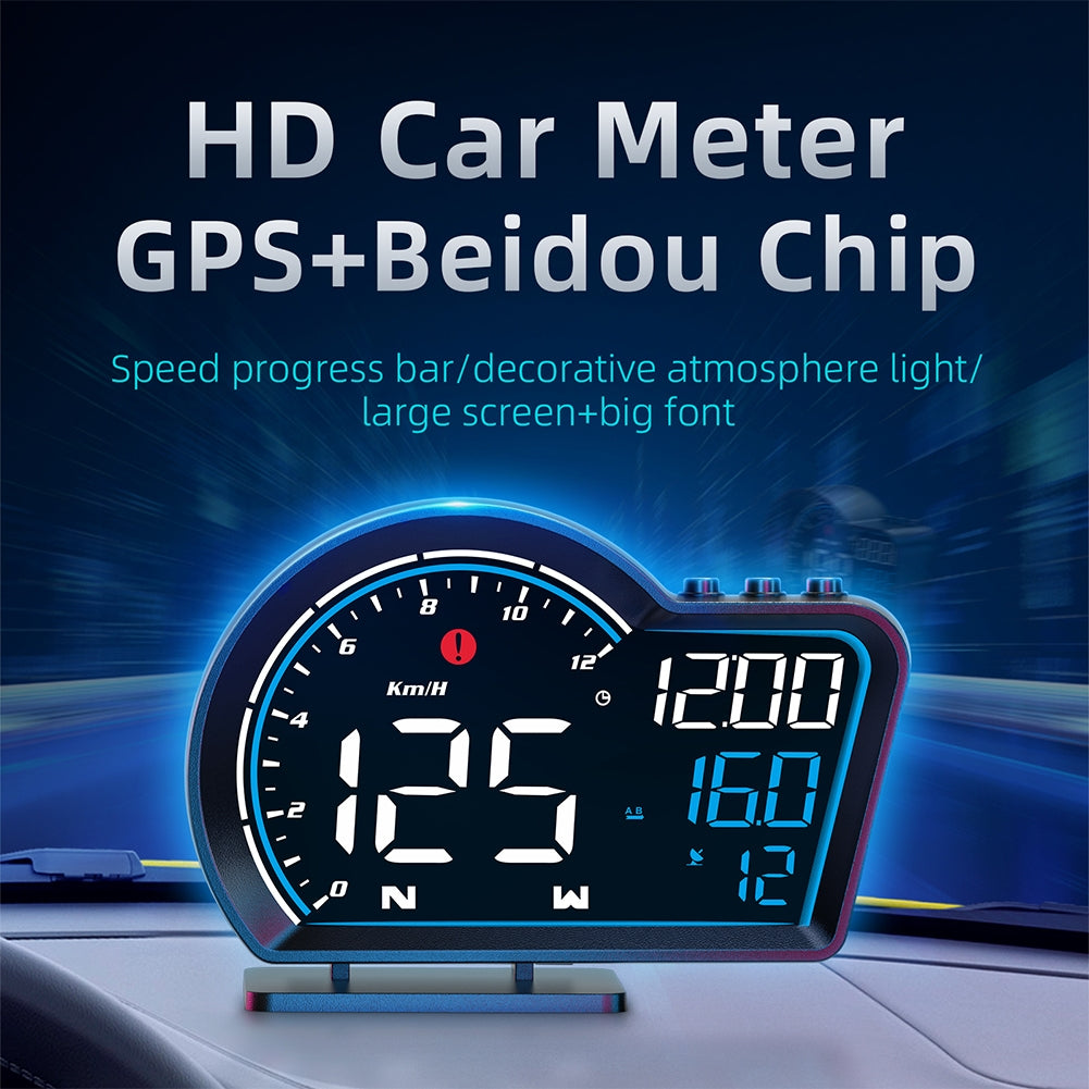 G16 Car Hud Head up Display Beidou + GPS Dual System Smart Gauge - Premium Other Car Electronics from Rapidvehicles - Just $62.99! Shop now at Rapidvehicles