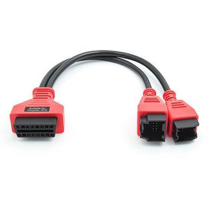 12+8 Pin Cable Adapter Connector For MS906S/908S Scanner Main Test Cable 12+8 Pin Programming Cable Reddish black - Premium OBD & Diagnostic Tools from Rapidvehicles - Just $30.99! Shop now at Rapidvehicles