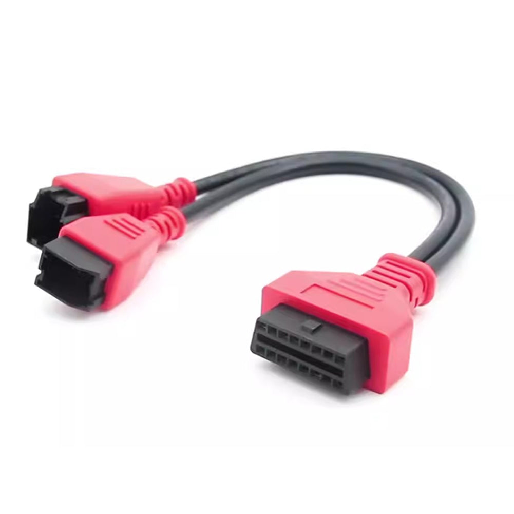 12+8 Pin Cable Adapter Connector For MS906S/908S Scanner Main Test Cable 12+8 Pin Programming Cable Reddish black - Premium OBD & Diagnostic Tools from Rapidvehicles - Just $30.99! Shop now at Rapidvehicles