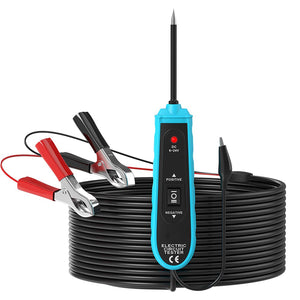 Dc 6-24v Automotive Electric Circuit Tester Voltage Polarity Tester with Test Light Probes Clips Buzzer Test Tool Blue - Premium OBD & Diagnostic Tools from Rapidvehicles - Just $40.99! Shop now at Rapidvehicles