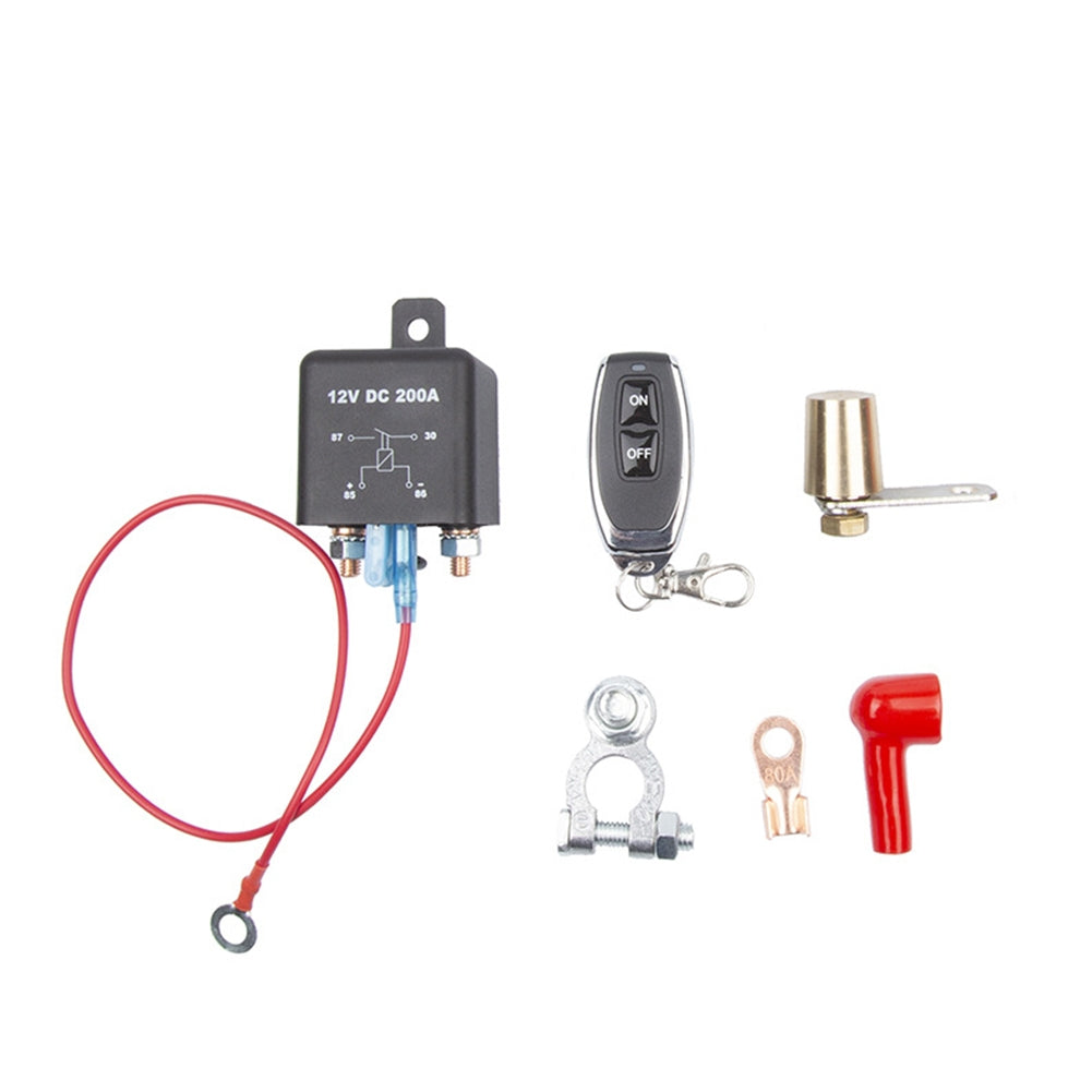 Remote Battery Disconnect Switch Kit Relay Integrated Wireless RC - Premium Car Organizers from Rapidvehicles - Just $46.99! Shop now at Rapidvehicles