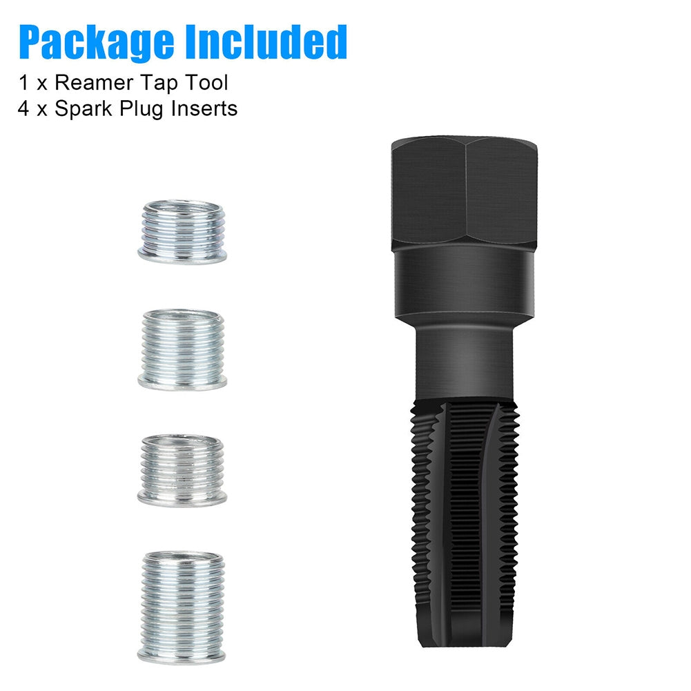 M14 x 1.25 Carbon Steel Spark Plug Re-thread Repair Tool Tap - Premium Other Car Tools from Rapidvehicles - Just $22.99! Shop now at Rapidvehicles