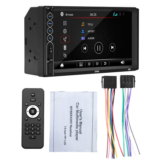 N6 Double Din Car Stereo 7 Inch Touch Screen Car Audio Radio Car - Premium Car DVR from Rapidvehicles - Just $74.99! Shop now at Rapidvehicles