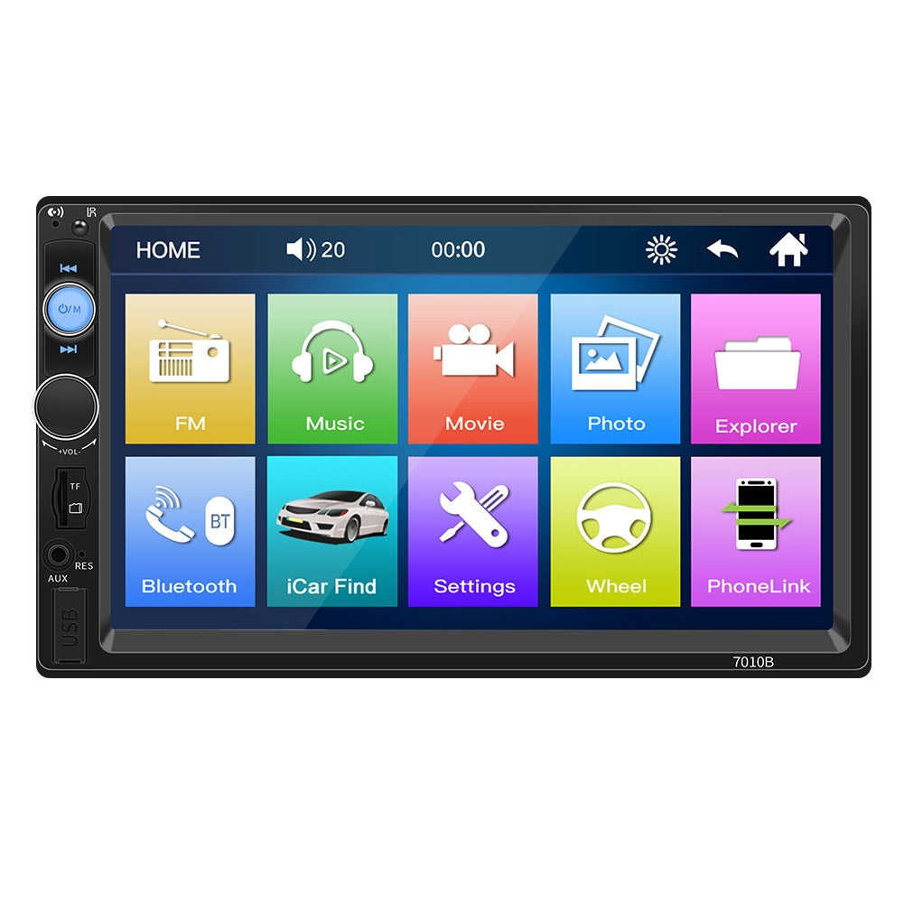 Car Stereo Double Din Car Radio 7 Inch MP5 Player Touch Screen Fm - Premium Car DVR from Rapidvehicles - Just $64.79! Shop now at Rapidvehicles