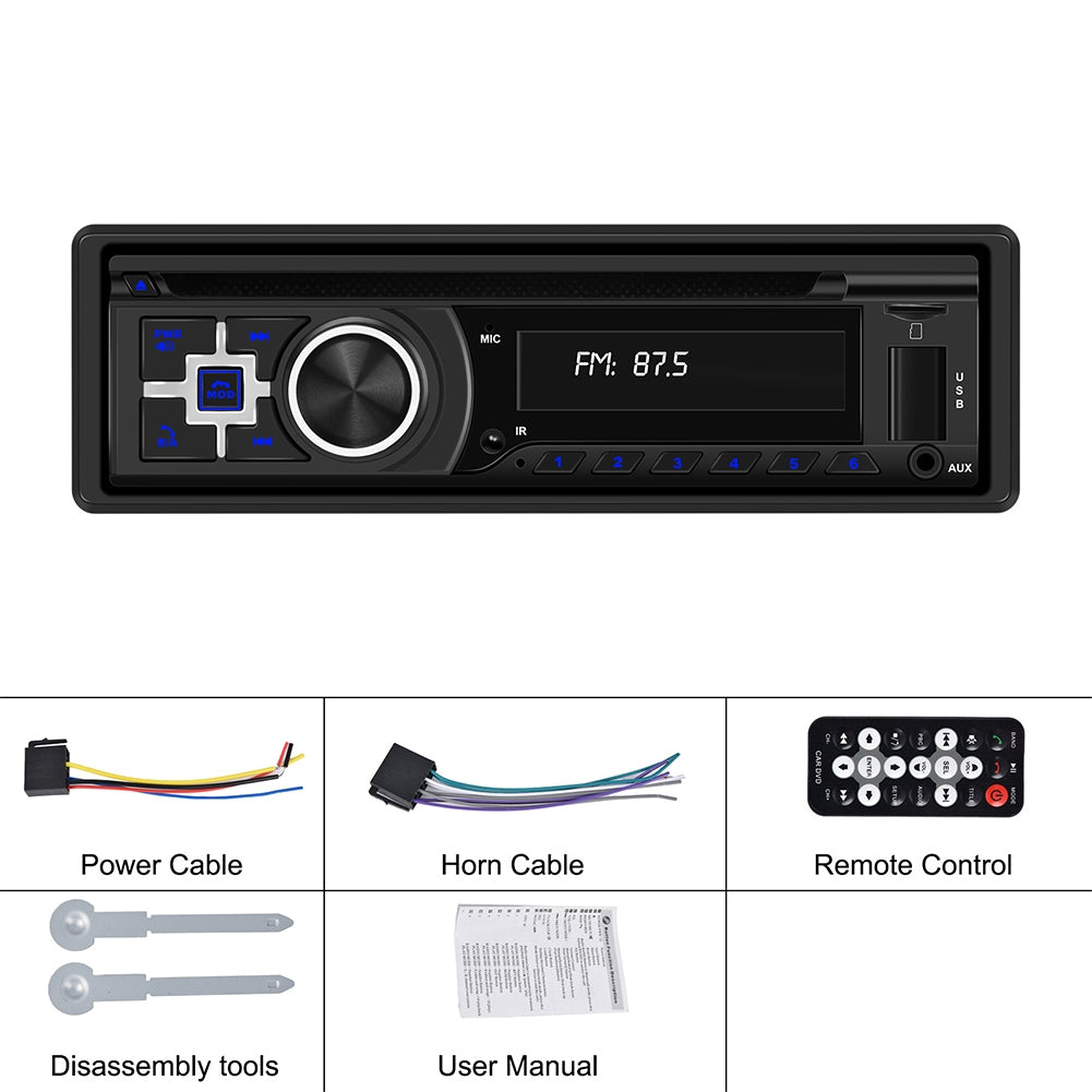 Single Din Car Stereo Dvd Player MP3 Fm/Am Radio USB/Aux/Tf Card - Premium Other Car Electronics from Rapidvehicles - Just $95.99! Shop now at Rapidvehicles