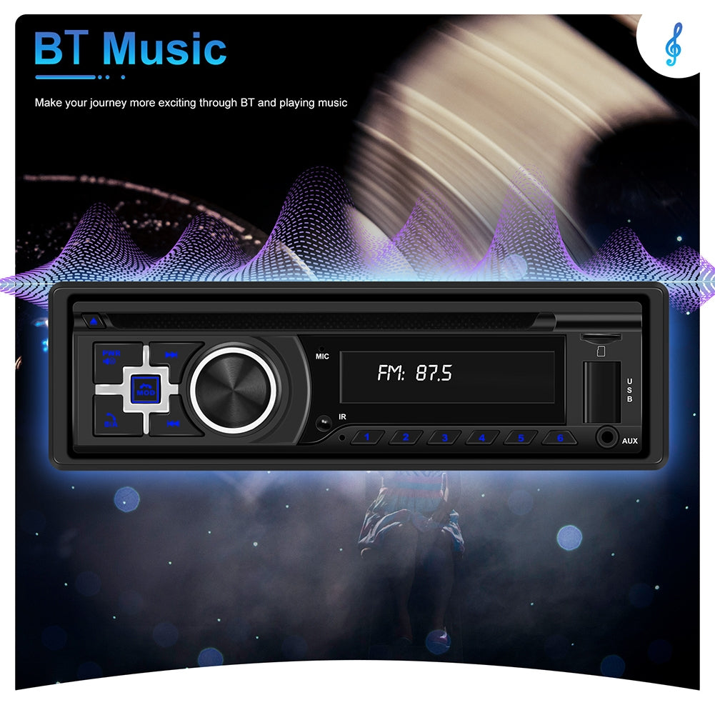 Single Din Car Stereo Dvd Player MP3 Fm/Am Radio USB/Aux/Tf Card - Premium Other Car Electronics from Rapidvehicles - Just $95.99! Shop now at Rapidvehicles