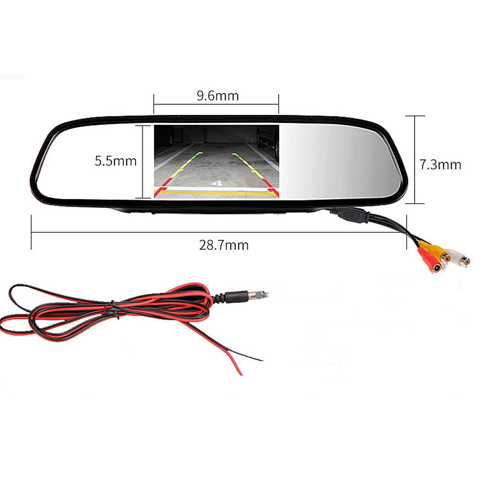 12V Car Video Parking Monitor 4.3 Inch High-Definition Rear View - Premium Other Car Electronics from Rapidvehicles - Just $47.99! Shop now at Rapidvehicles