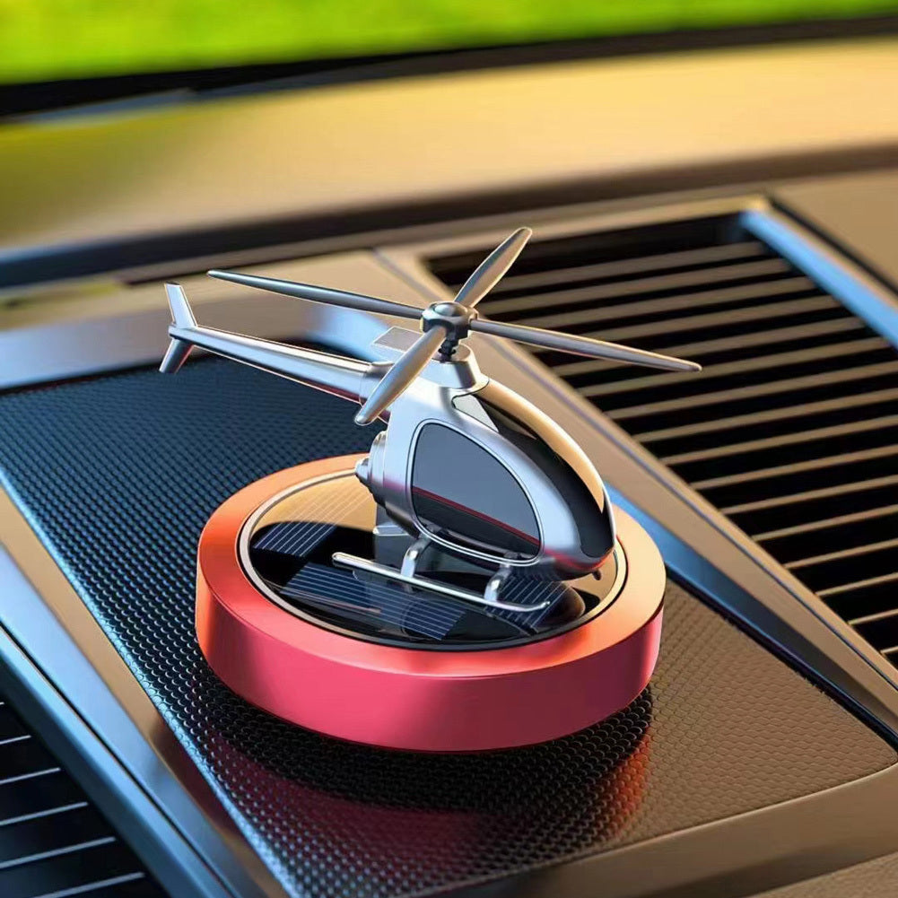 Solar Helicopter Model Car Fragrance Aroma Diffuser Novelty - Premium Car Air Purifier from Rapidvehicles - Just $33.99! Shop now at Rapidvehicles