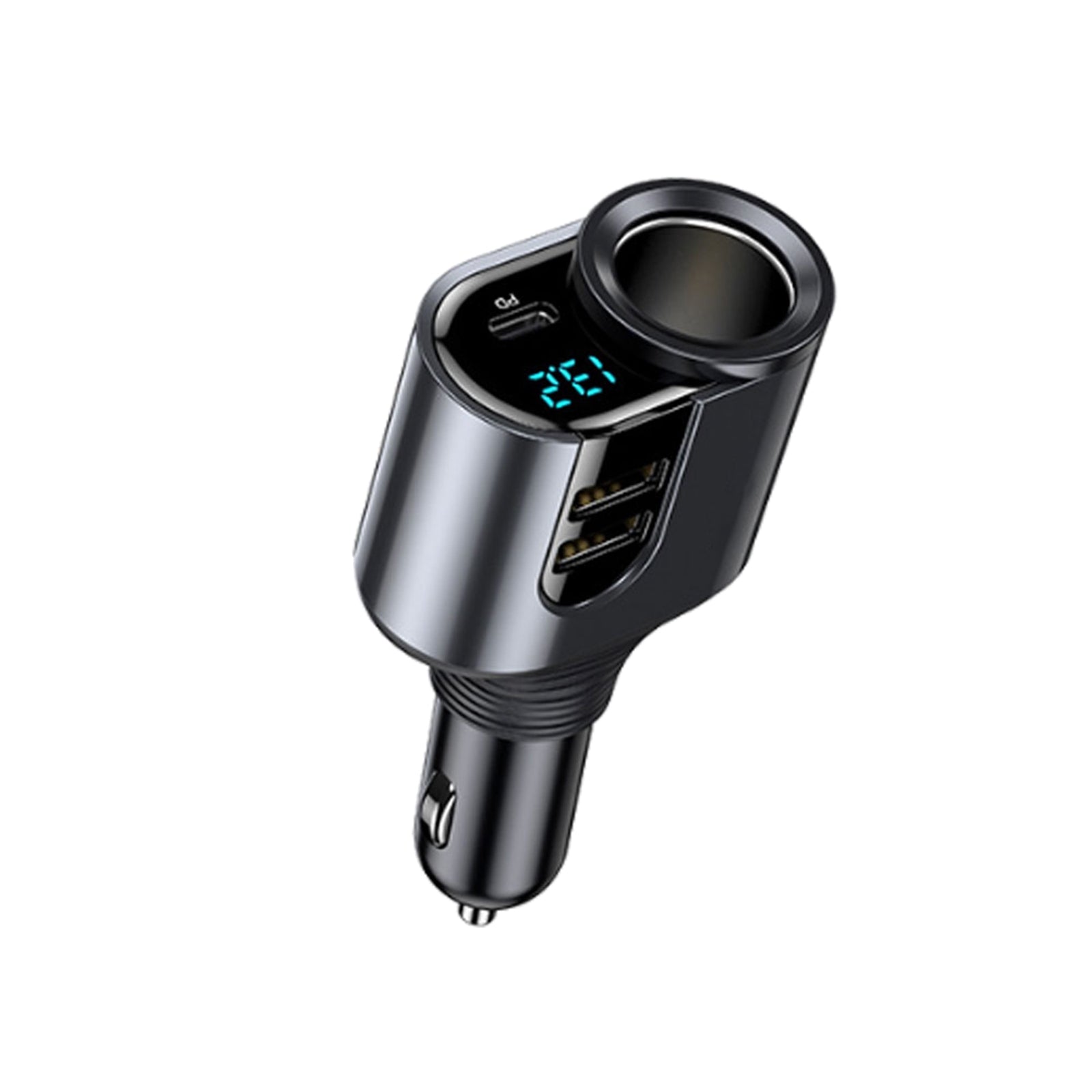 3 In 1 USB Car Charger 12-24V Cigarette Lighter Adapter Multi - Premium Car Chargers from Rapidvehicles - Just $31.99! Shop now at Rapidvehicles