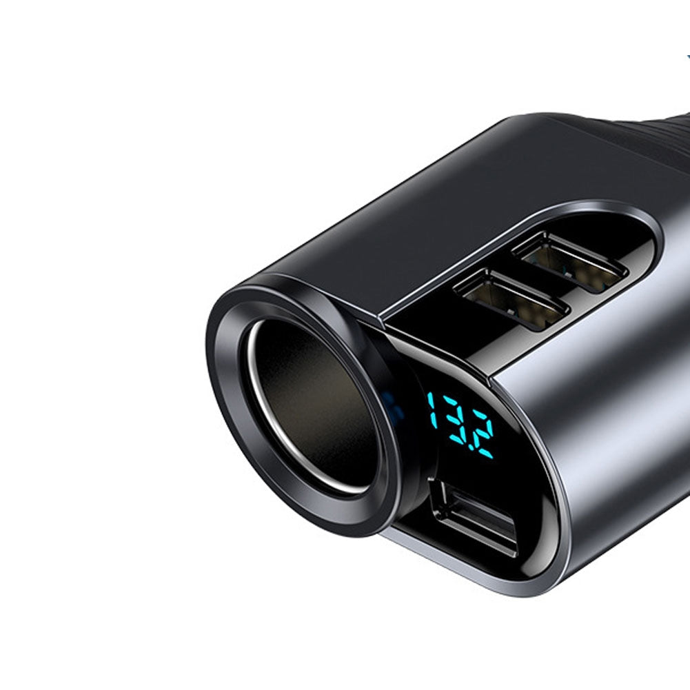 3 In 1 USB Car Charger 12-24V Cigarette Lighter Adapter Multi - Premium Car Chargers from Rapidvehicles - Just $31.99! Shop now at Rapidvehicles