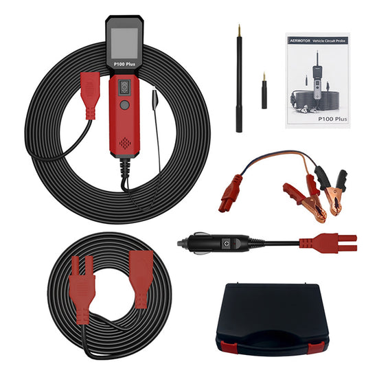 P100 PLUS Automotive Power Circuit Probe Tester 12V 24V Power - Premium OBD & Diagnostic Tools from Rapidvehicles - Just $109.99! Shop now at Rapidvehicles