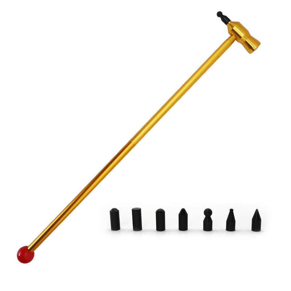 Dent Repair Kit Dent Hammer With Knock Down Head Replacement DIY Auto Body Hail Damage Repairing Tool gold - Premium Scratch Repair from Rapidvehicles - Just $34.99! Shop now at Rapidvehicles