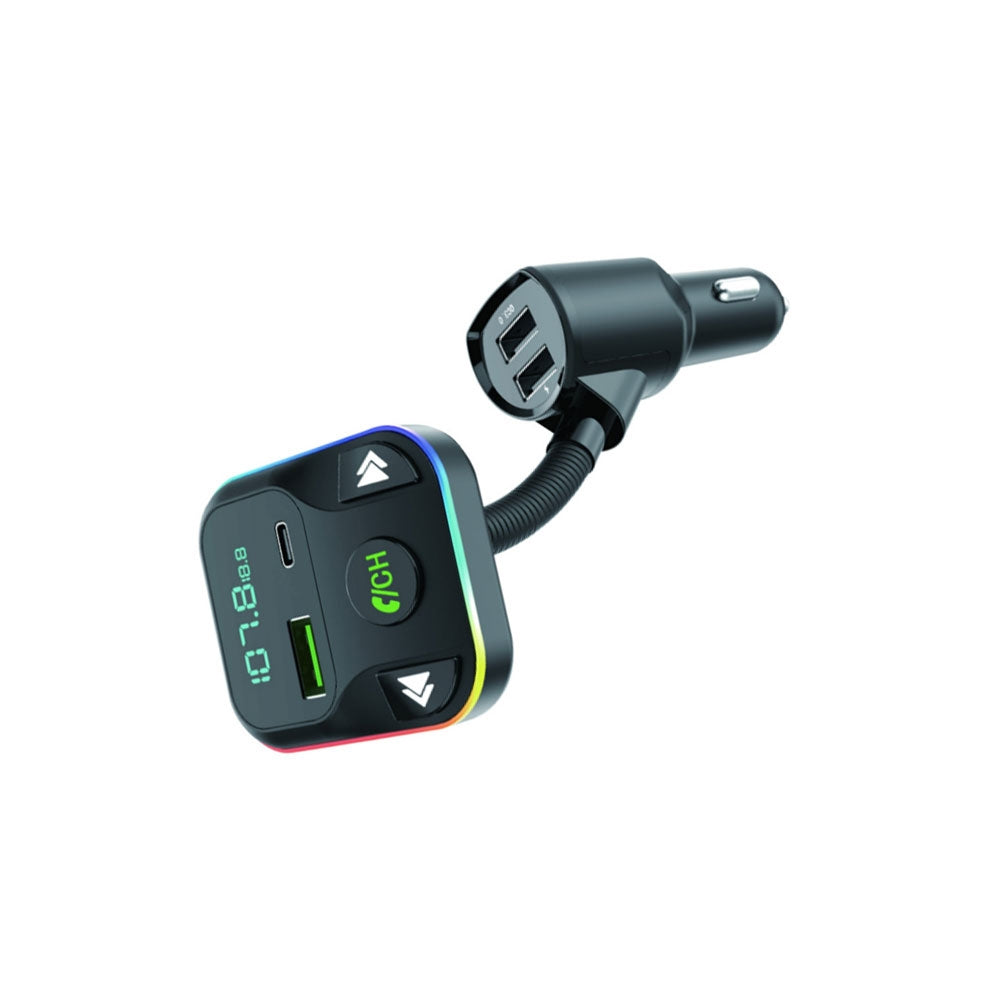 HM02 Car MP3 Player Wireless Radio Adapter FM Transmitter Hands-Free Kit USB Charger With Digital Display black - Premium Car Chargers from Rapidvehicles - Just $19.99! Shop now at Rapidvehicles