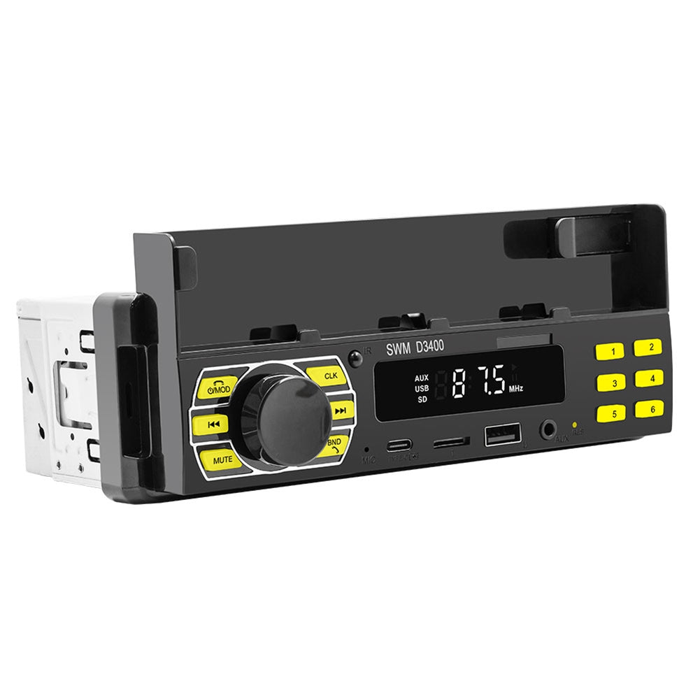 D3400 Car Stereo Multimedia MP3 Player AUX Hands-Free Calling Car - Premium Other Car Electronics from Rapidvehicles - Just $51.99! Shop now at Rapidvehicles