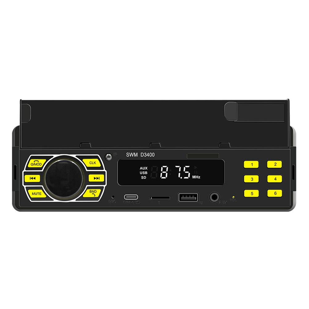 D3400 Car Stereo Multimedia MP3 Player AUX Hands-Free Calling Car - Premium Other Car Electronics from Rapidvehicles - Just $51.99! Shop now at Rapidvehicles