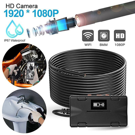 WIFI Industrial Endoscope 1080P HD Borescope Inspection Camera - Premium Other Car Tools from Rapidvehicles - Just $62.99! Shop now at Rapidvehicles