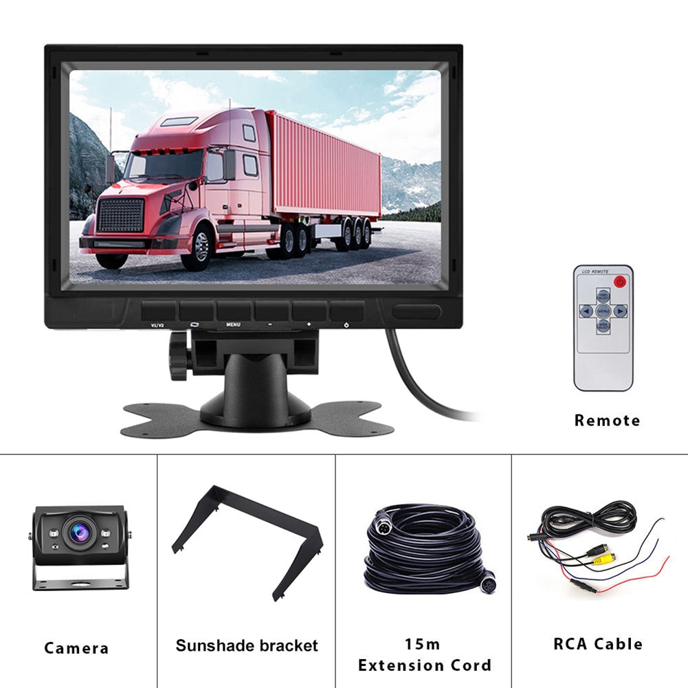 Vehicle Backup Camera 7 inch Monitor Kit Waterproof Ahd 1080p - Premium Car DVR from Rapidvehicles - Just $123.99! Shop now at Rapidvehicles