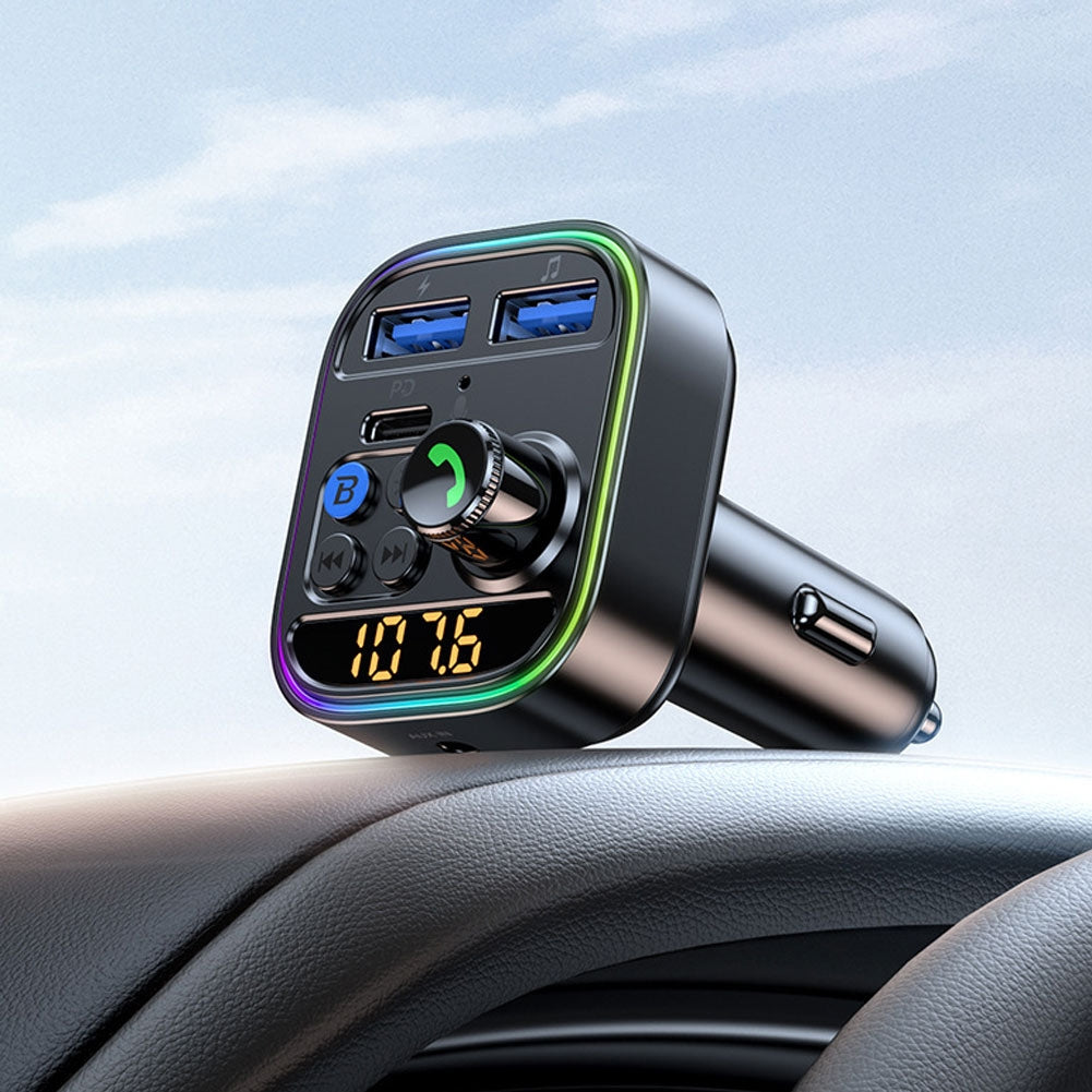 T18 FM Transmitter PD30W Fast Charging MP3 Player Wireless Radio - Premium Car Chargers from Rapidvehicles - Just $35.99! Shop now at Rapidvehicles