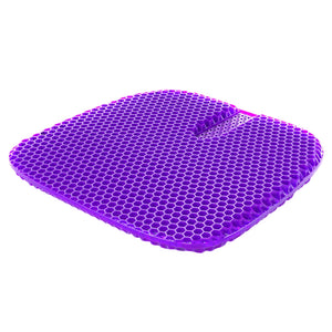 Car Seat Cushion Gel Cooling Pad Thick Big Breathable 3D Honeycomb Design Absorbs Pressure Seat Cushion Purple - Premium Car Seat Cushion from Rapidvehicles - Just $37.99! Shop now at Rapidvehicles