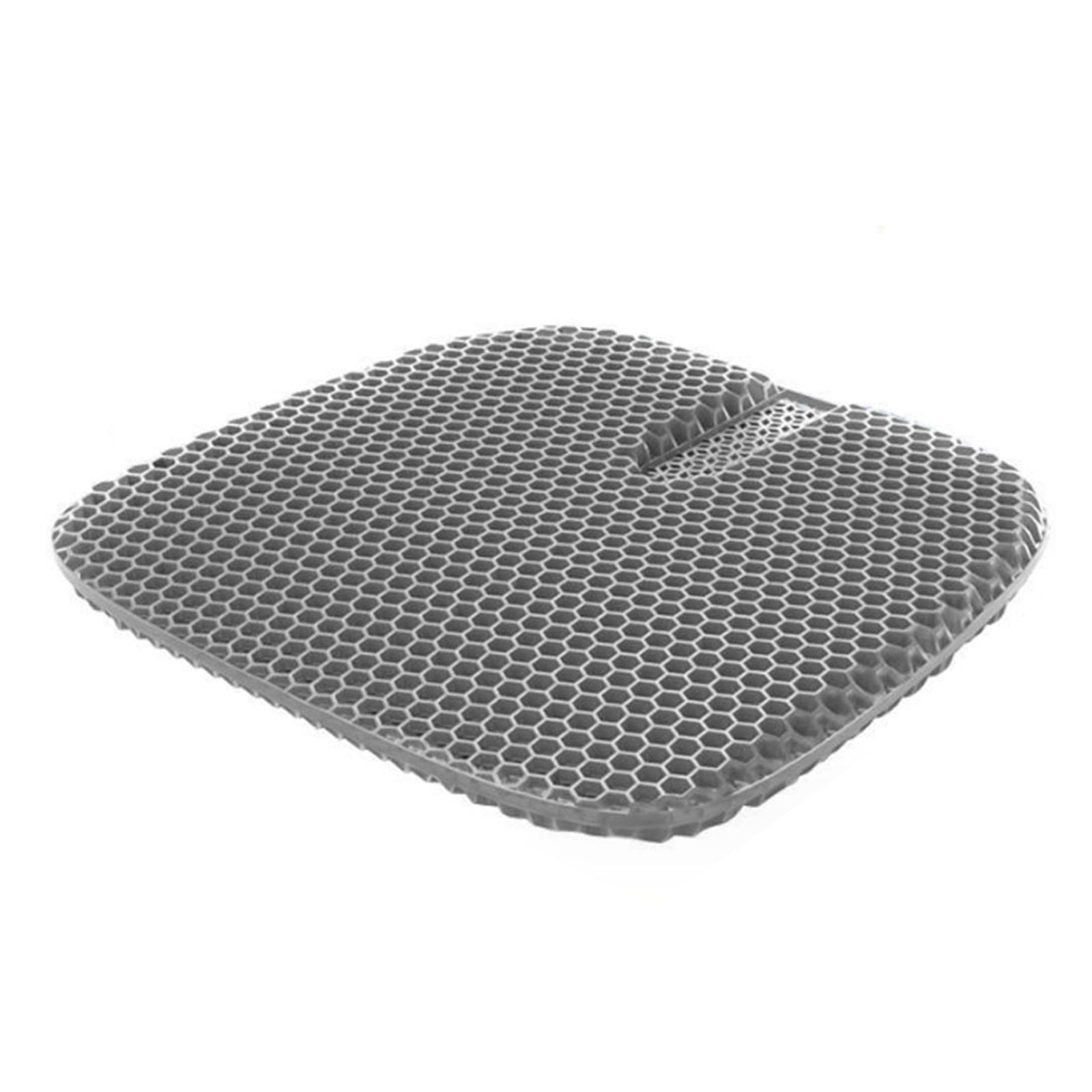 Car Seat Cushion Gel Cooling Pad Thick Big Breathable 3D Honeycomb Design Absorbs Pressure Seat Cushion gray - Premium Car Seat Cushion from Rapidvehicles - Just $37.99! Shop now at Rapidvehicles