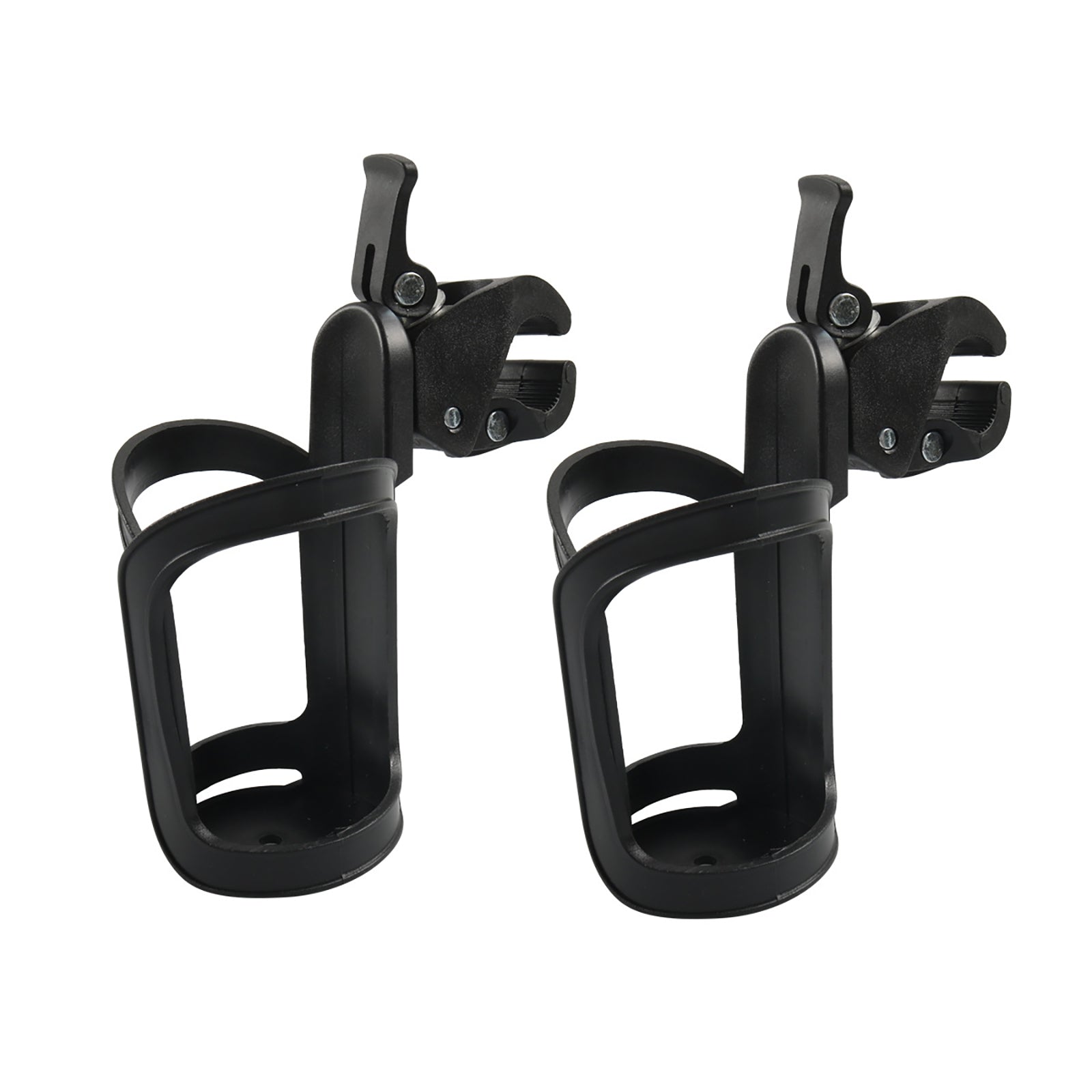 Stroller Cup Holder 360 Degree Rotation Bike Water Bottle Drinks Holder Universal For Yacht Kayak Pack Of 2 black - Premium Car Mounts & Holders from Rapidvehicles - Just $19.99! Shop now at Rapidvehicles