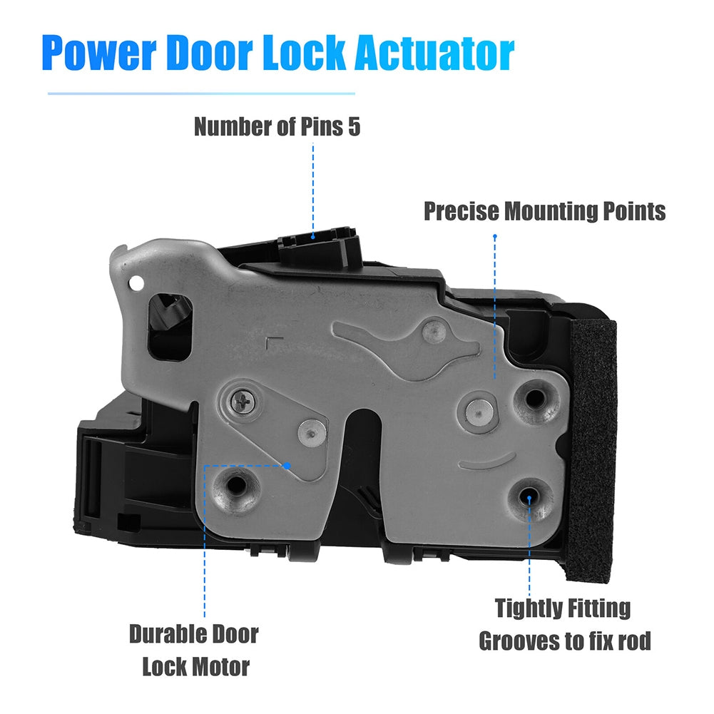 Rear Left Door Lock Actuator 13597802 Door Latch Lock Actuator - Premium Car Organizers from Rapidvehicles - Just $71.99! Shop now at Rapidvehicles