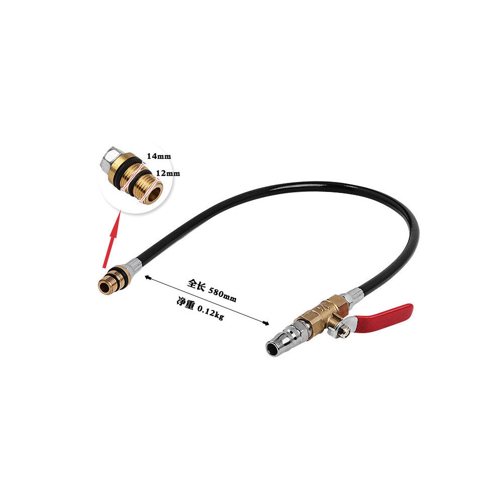 Engine Air Valve Holder Pressure Pipe M14 M12 Threads To 1/4" NPT - Premium OBD & Diagnostic Tools from Rapidvehicles - Just $29.99! Shop now at Rapidvehicles