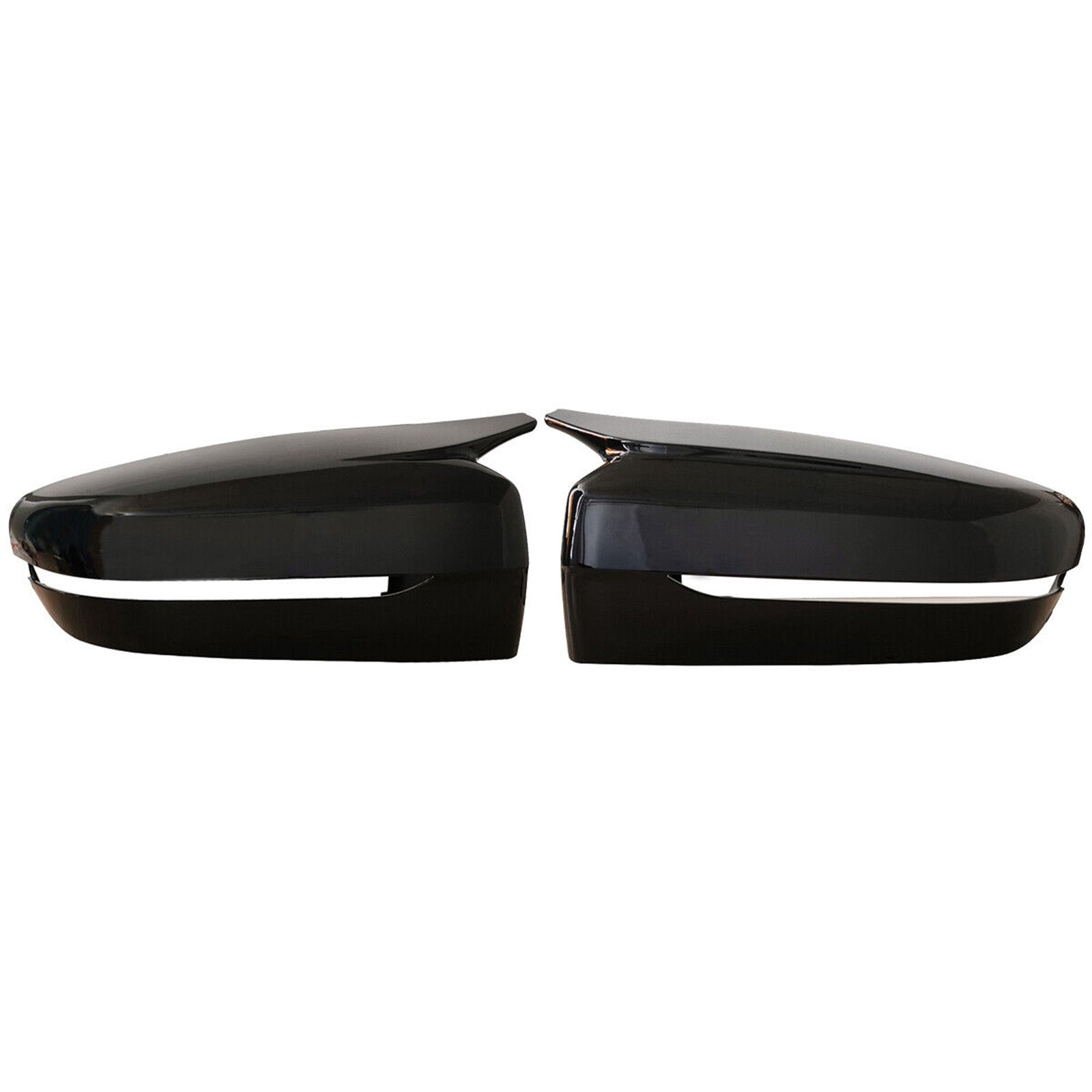 1 Pair Side Mirror Cover Caps Replacement Rearview Side Mirror Housing Decoration for 3 Series G20 G30 Bright Black - Premium Other Exterior Parts from Rapidvehicles - Just $51.11! Shop now at Rapidvehicles