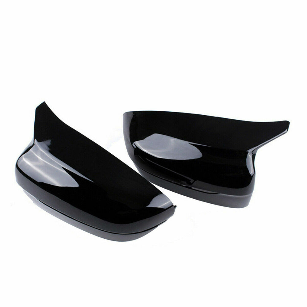 1 Pair Side Mirror Cover Caps Replacement Rearview Side Mirror Housing Decoration for 3 Series G20 G30 Bright Black - Premium Other Exterior Parts from Rapidvehicles - Just $51.11! Shop now at Rapidvehicles