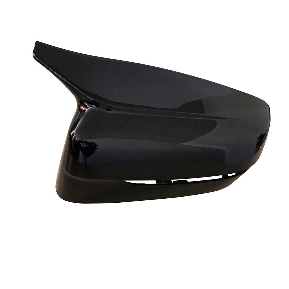 1 Pair Side Mirror Cover Caps Replacement Rearview Side Mirror Housing Decoration for 3 Series G20 G30 Bright Black - Premium Other Exterior Parts from Rapidvehicles - Just $51.11! Shop now at Rapidvehicles