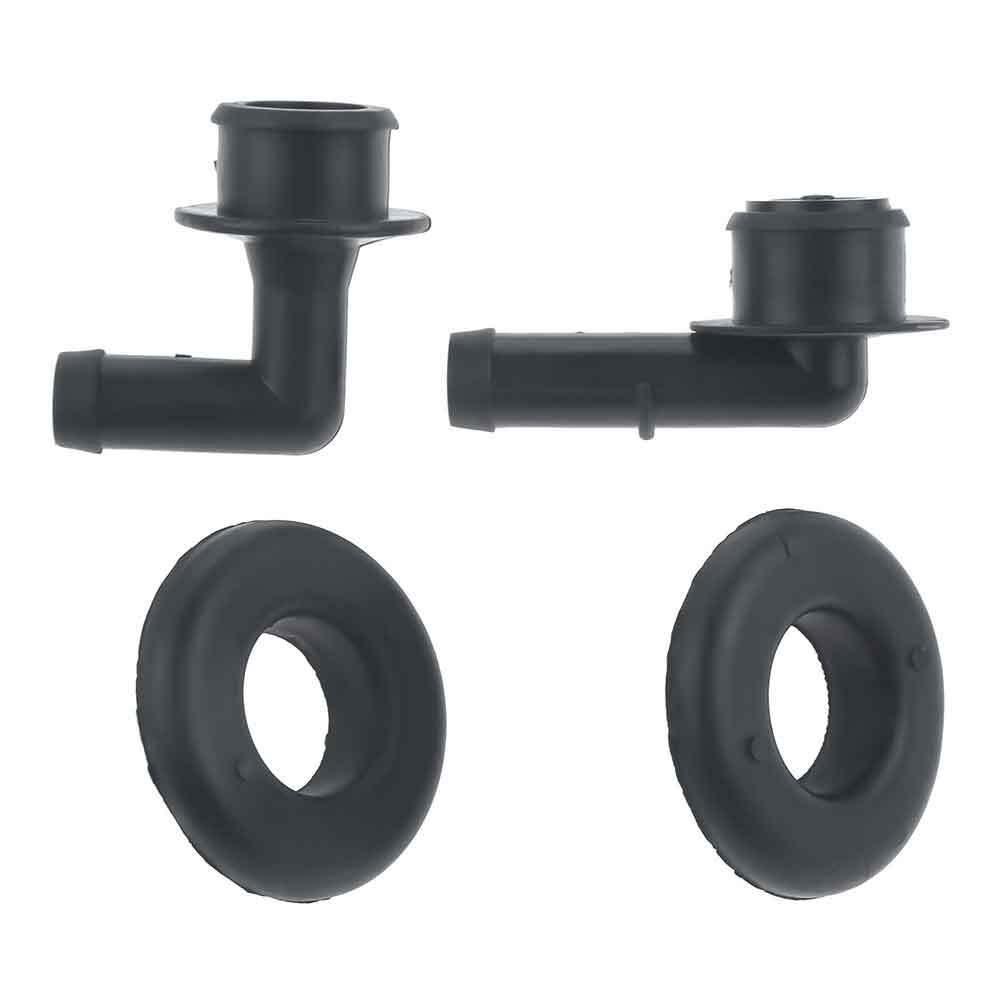 1 Pair Vent Valve Elbows With Grommet Kit 53030497 53013360AA - Premium Car Organizers from Rapidvehicles - Just $16.99! Shop now at Rapidvehicles