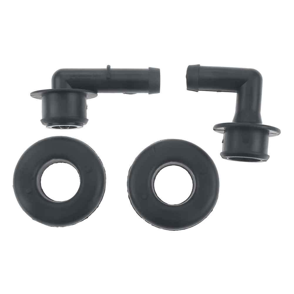 1 Pair Vent Valve Elbows With Grommet Kit 53030497 53013360AA - Premium Car Organizers from Rapidvehicles - Just $16.99! Shop now at Rapidvehicles