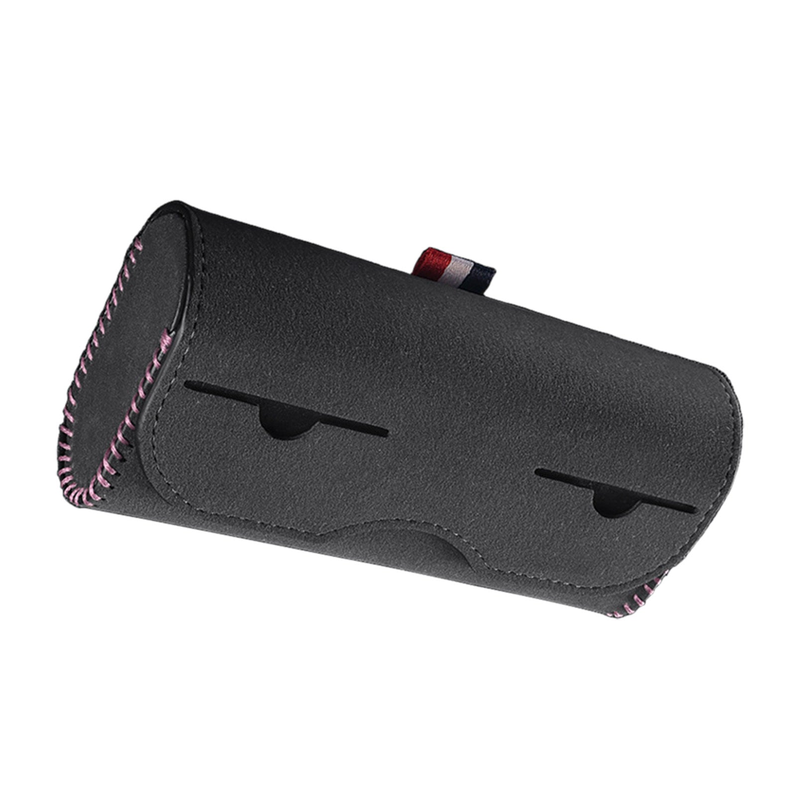 Universal Car Sunglass Holder Sun Visor Eyeglasses Case Clip Hanger Sunglasses Storage Protective Box Auto Accessories Black + pink wire - Premium Car Organizers from Rapidvehicles - Just $21.99! Shop now at Rapidvehicles