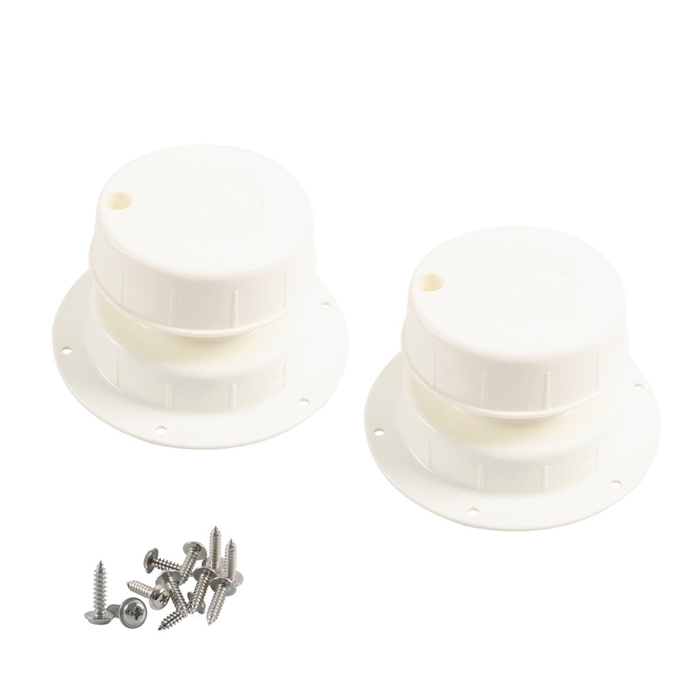 2Pcs RV Plumbing Vent Caps With Mounting Screws For 1 To 2 3/8 - Premium Car Organizers from Rapidvehicles - Just $32.99! Shop now at Rapidvehicles