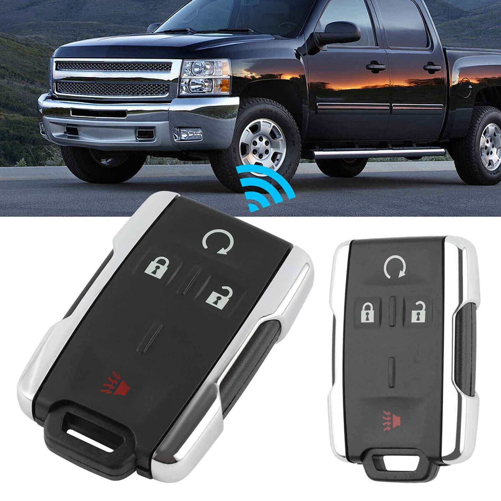 Keyless Entry Remote Control Car Key Fob Cover Casing 4 Buttons - Premium Car Organizers from Rapidvehicles - Just $37.99! Shop now at Rapidvehicles