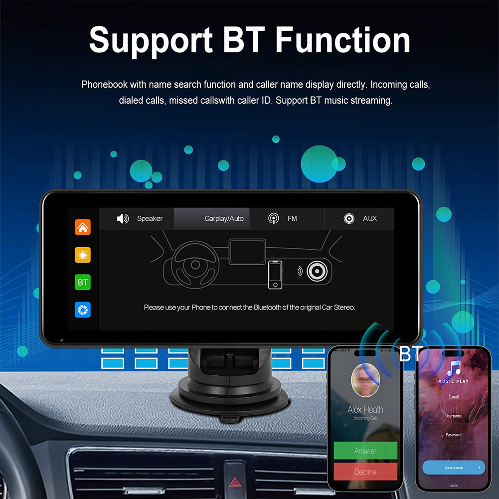 6.86 inch HD Car Stereo Touch Screen for CarPlay Android Auto - Premium Other Car Electronics from Rapidvehicles - Just $116.99! Shop now at Rapidvehicles