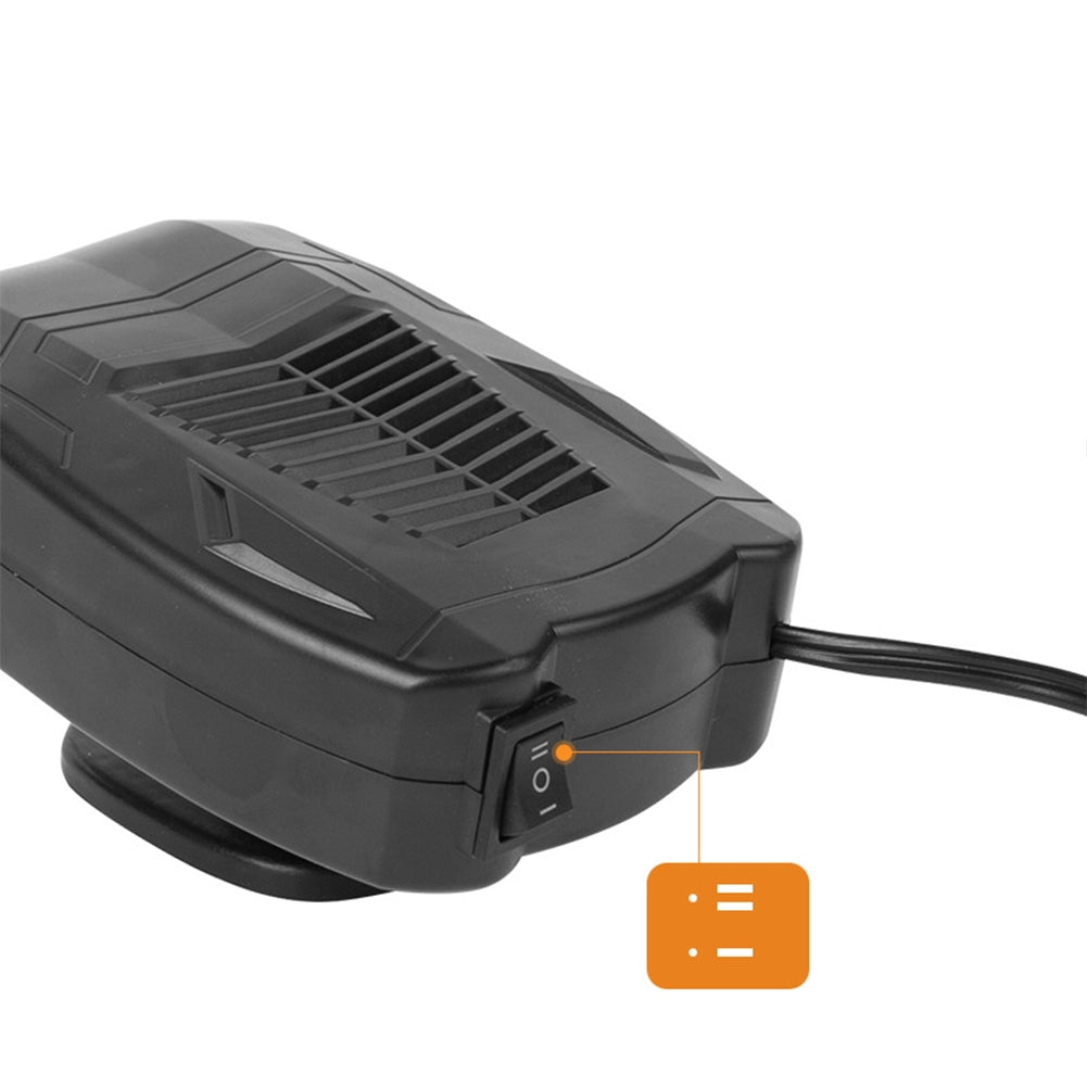 Car Heater Plug-in Cigarette Lighter Heating/Cooling Fan - Premium Car Air Purifier from Rapidvehicles - Just $29.99! Shop now at Rapidvehicles