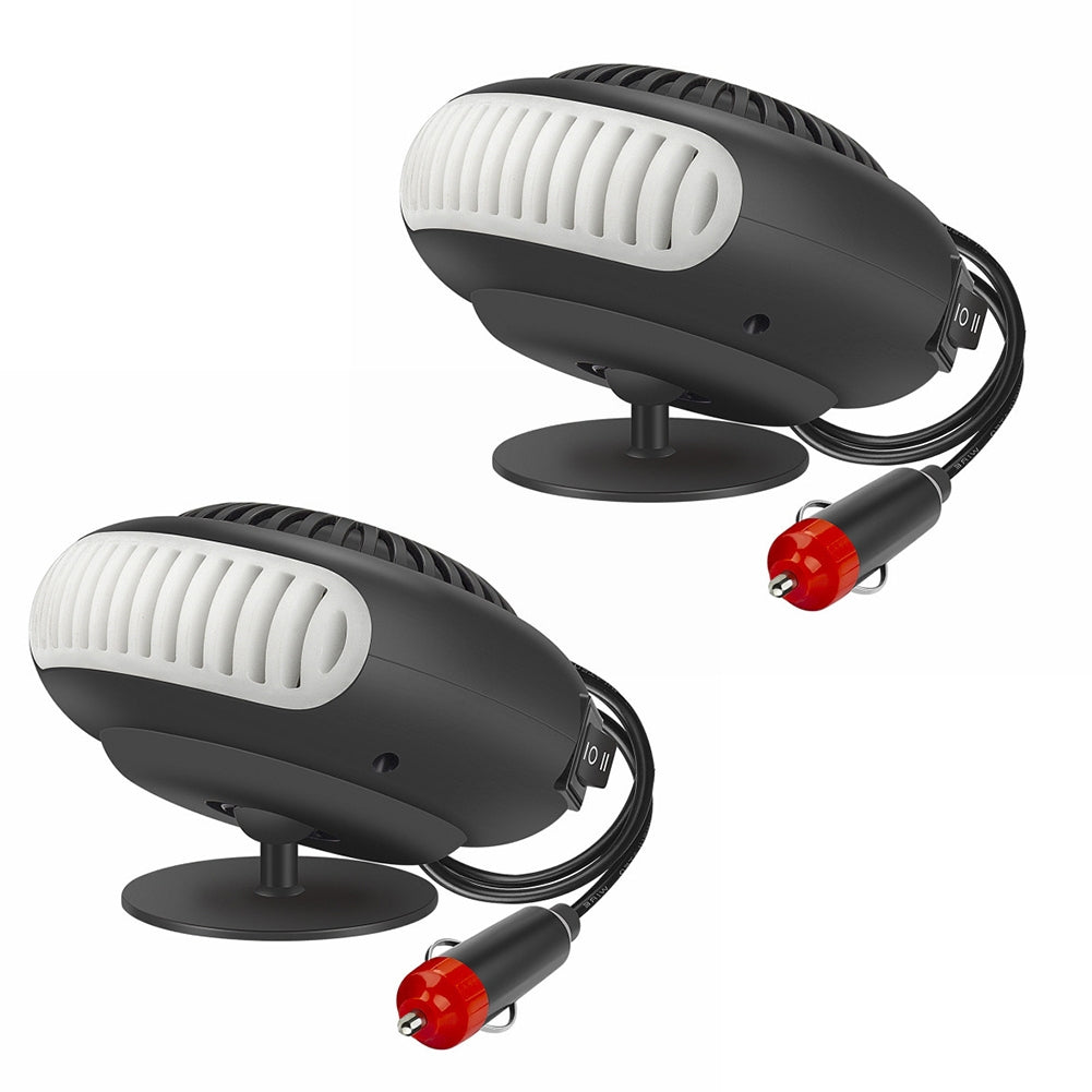 12V Car Heater 360 Rotatable Electric Heater Plugs Into Cigarette - Premium Car Air Purifier from Rapidvehicles - Just $27.99! Shop now at Rapidvehicles