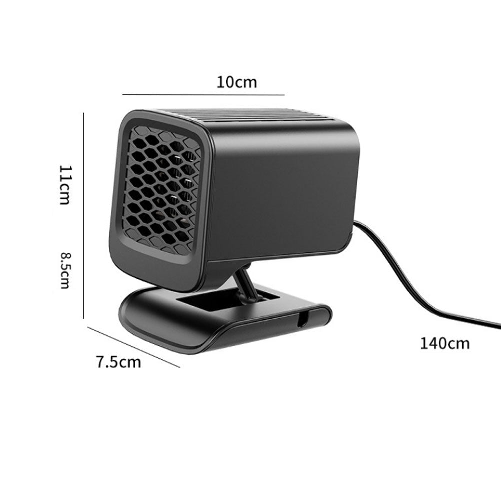 Car Heater 120W 12V Electric Heater Fan Plugs Into Cigarette - Premium Car Air Purifier from Rapidvehicles - Just $37.99! Shop now at Rapidvehicles