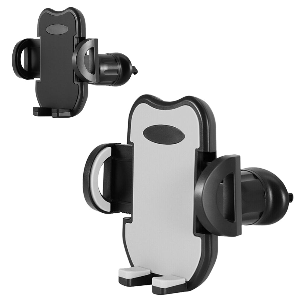 Car Air Vent Phone Holder Stand Mount 360 Degree Rotating Strong Clamp Air Vent Holder GPS Cell Phone Mount Cradle grey - Premium Car Mounts & Holders from Rapidvehicles - Just $19.99! Shop now at Rapidvehicles