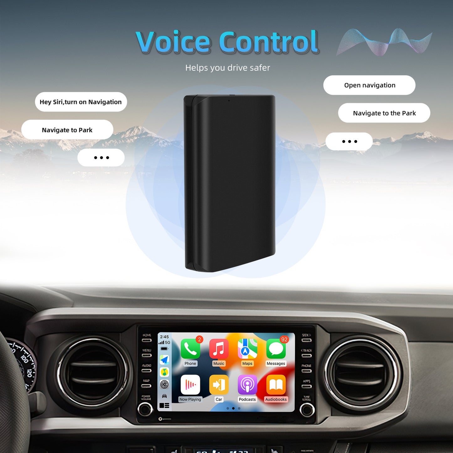 Android 13.0 Wireless Adapter Compatible for Carplay Android Auto - Premium Other Car Electronics from Rapidvehicles - Just $118.99! Shop now at Rapidvehicles