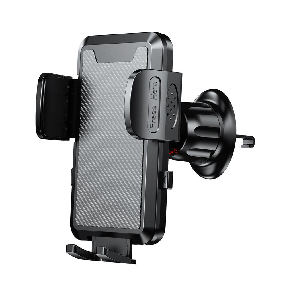 Car Phone Holder Vent Mount 360 Rotate Hands Free Cell Phone Holder Air Vent Automobile Cradle For All Smartphone carbon fiber pattern - Premium Car Mounts & Holders from Rapidvehicles - Just $19.99! Shop now at Rapidvehicles