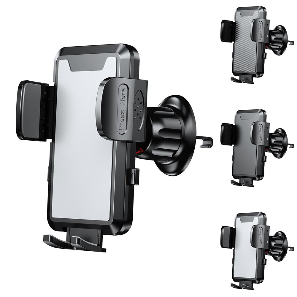 Car Phone Holder Vent Mount 360 Rotate Hands Free Cell Phone - Premium Car Mounts & Holders from Rapidvehicles - Just $22.99! Shop now at Rapidvehicles