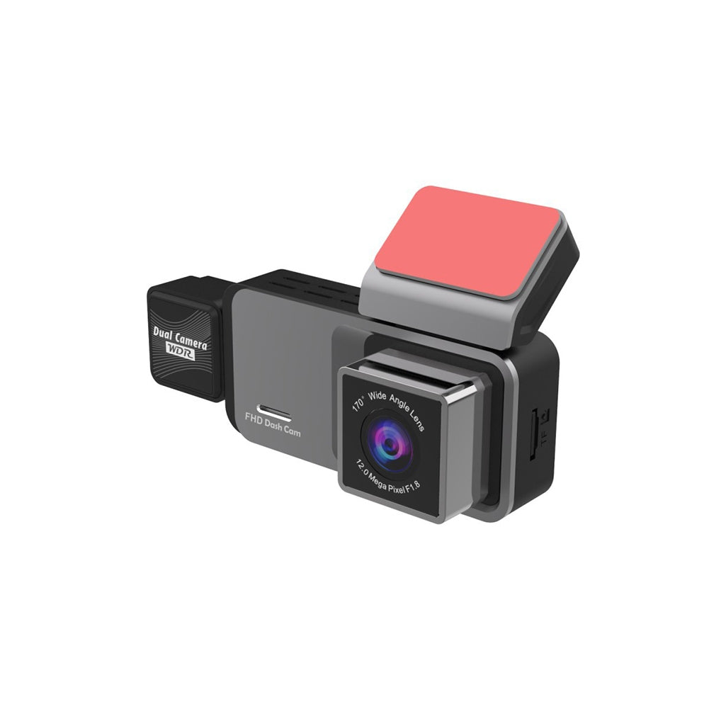 1080P 3 Lens Dash Camera Front Inside And Rear HD Night Vision - Premium Car DVR from Rapidvehicles - Just $88.19! Shop now at Rapidvehicles