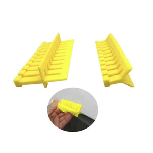 10Pcs Car Paintless Dent Repair Tool Paintless Dent Removal Kit Plastic Right Angle Sheet Puller Tabs Tools yellow - Premium Scratch Repair from Rapidvehicles - Just $30.99! Shop now at Rapidvehicles