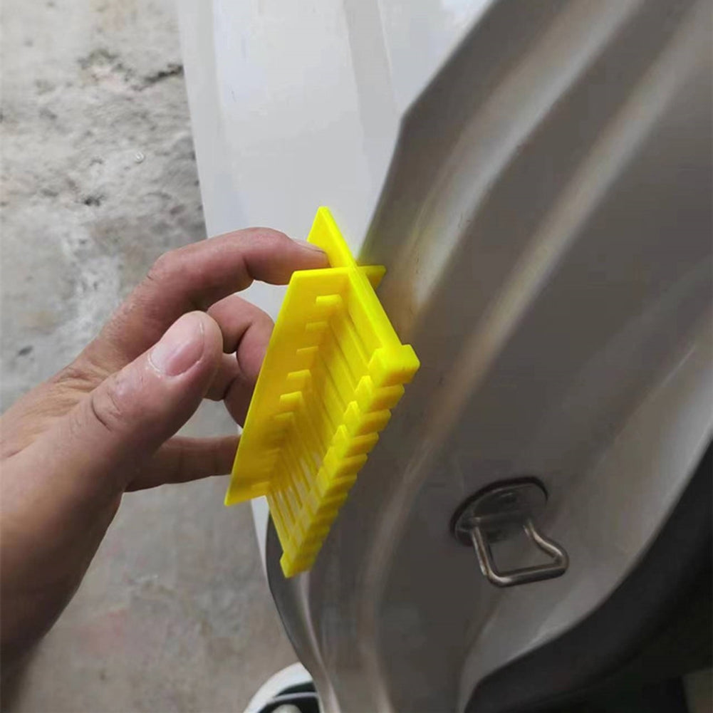 10Pcs Car Paintless Dent Repair Tool Paintless Dent Removal Kit Plastic Right Angle Sheet Puller Tabs Tools yellow - Premium Scratch Repair from Rapidvehicles - Just $30.99! Shop now at Rapidvehicles