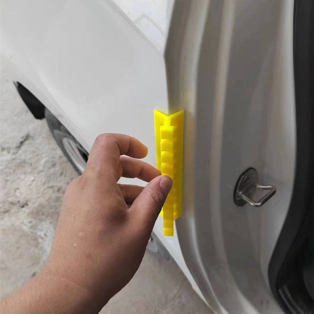 10Pcs Car Paintless Dent Repair Tool Paintless Dent Removal Kit Plastic Right Angle Sheet Puller Tabs Tools yellow - Premium Scratch Repair from Rapidvehicles - Just $30.99! Shop now at Rapidvehicles