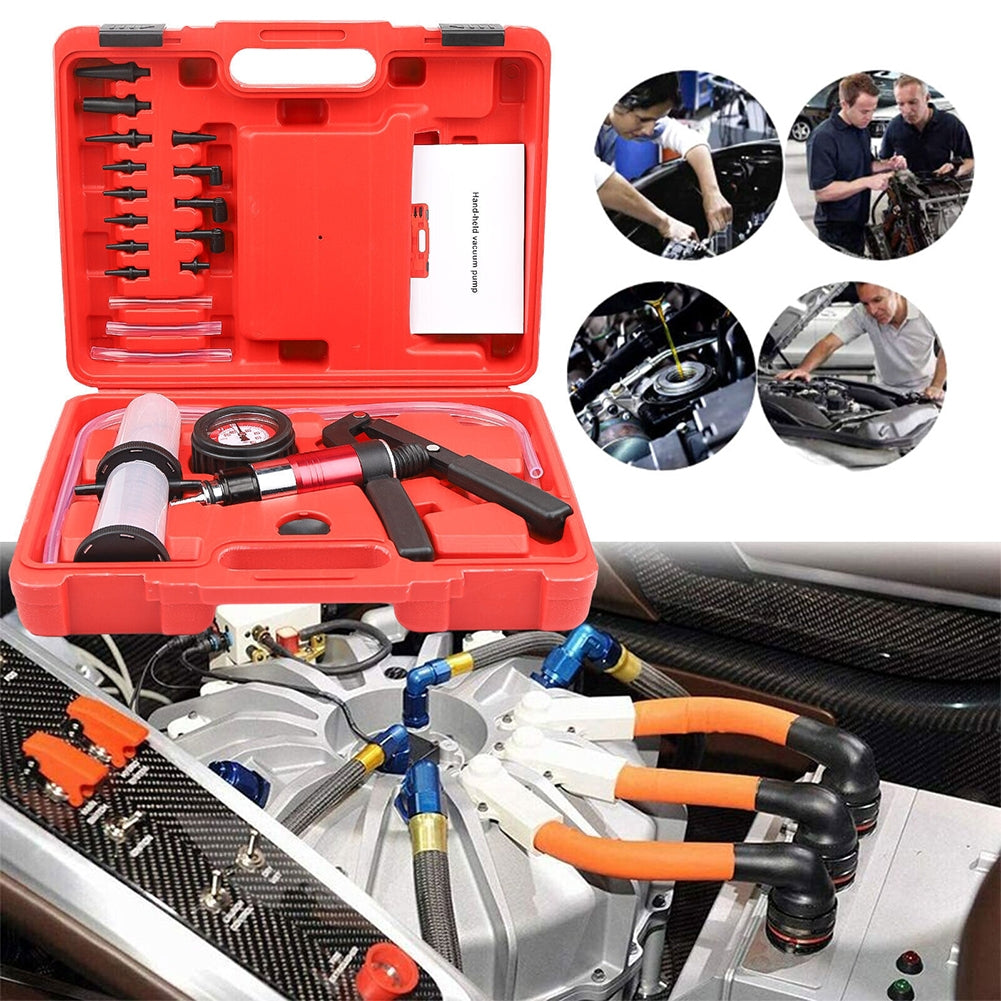 Manual Brake Clutch Bleeder Kit Hand Held Vacuum and Pressure - Premium Other Car Tools from Rapidvehicles - Just $71.99! Shop now at Rapidvehicles